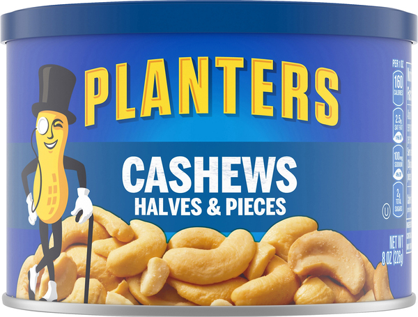 Planters Cashews, Halves & Pieces