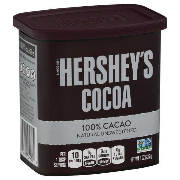 Hershey's Cocoa, Natural, Unsweetened