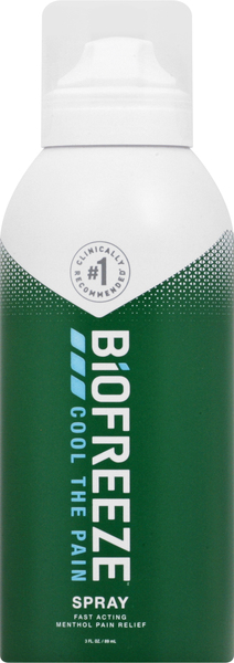 Biofreeze Pain Relief, Menthol, Spray