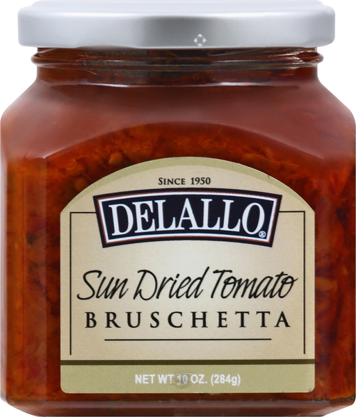 Delallo Sun Dried Tomato, Bruschetta