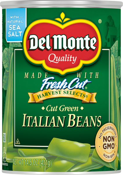 Del Monte Italian Beans, Cut