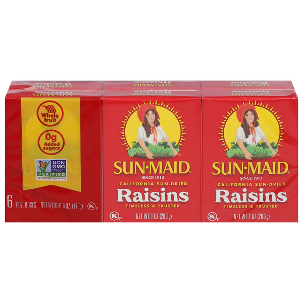 Sun-Maid Raisins, California Sun-Dried