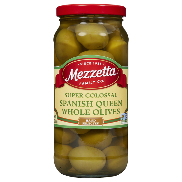 Mezzetta Whole Olives, Spanish Queen