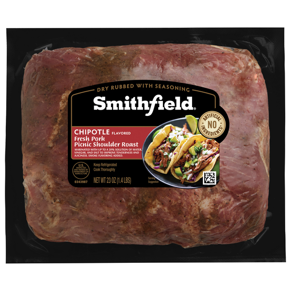 Smithfield Fresh Pork, Chipotle, Picnic Shoulder Roast