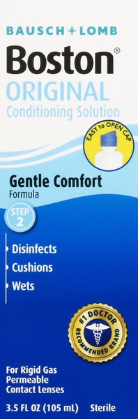 Bausch + Lomb Conditioning Solution, Original, Gentle Comfort Formula, Step 2