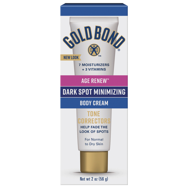 Gold Bond Body Cream, Dark Spot Minimizing