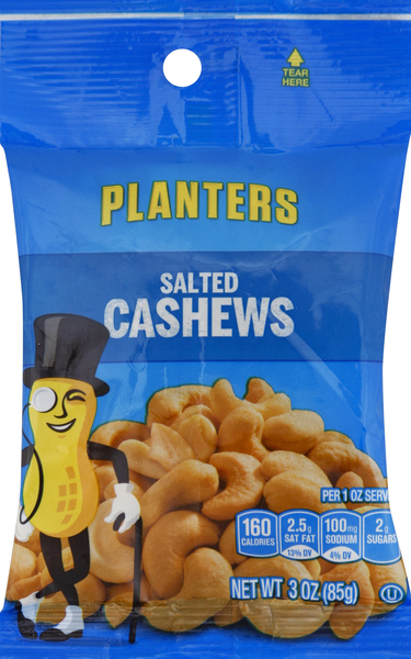 Planters Cashews, Salted