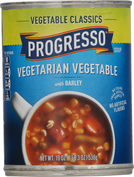 Progresso Soup, Vegetarian Vegetable with Barley