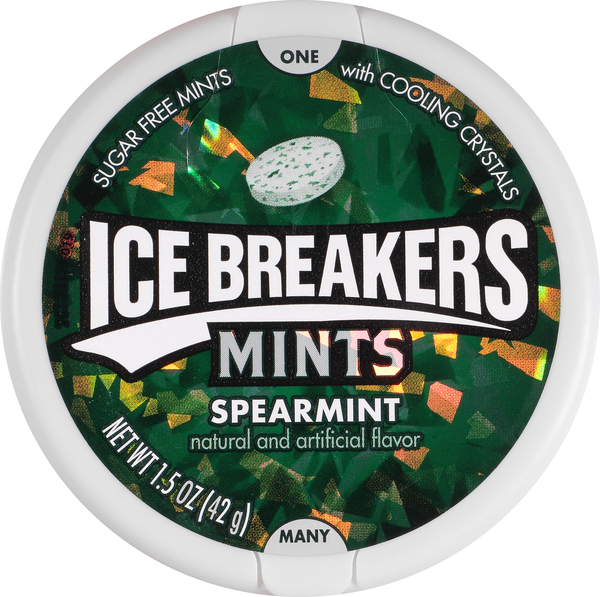 Ice Breakers Mints, Sugar Free, Spearmints