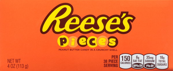 Reese's Peanut Butter Candy, Pieces