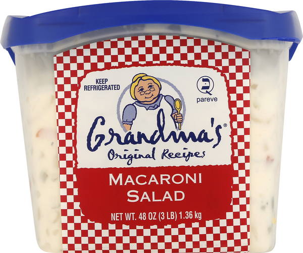 Grandmas Original Recipes Salad, Macaroni