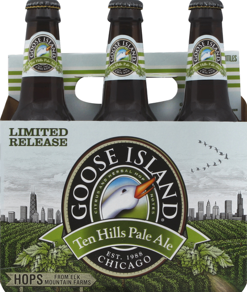Goose Island Ale, Pale, Ten Hills