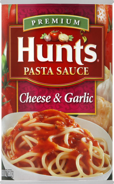 Hunt's Pasta Sauce, Cheese & Garlic