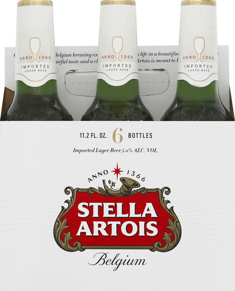 Stella Artois Larger Beer, Imported