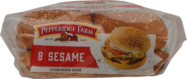 Pepperidge Farm Hamburger Buns, Sesame