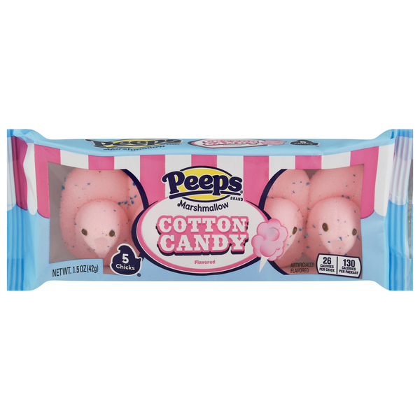 Peeps Candy, Marshmallow Chicks, Cotton Candy Flavored