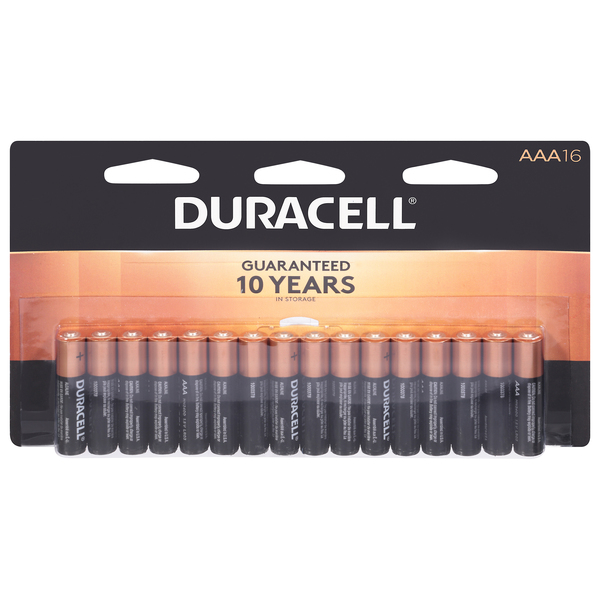 Duracell Batteries, Alkaline, AAA