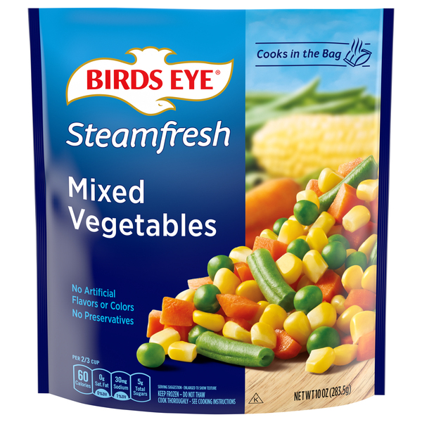 Birds Eye Steamfresh Mixed Vegetables Frozen Vegetables