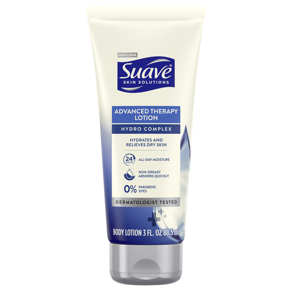 Suave Body Lotion, Advanced Therapy