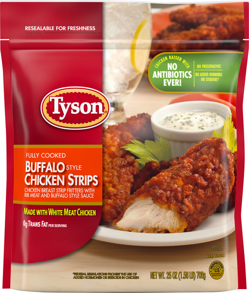 Tyson Chicken Strips, Buffalo Style