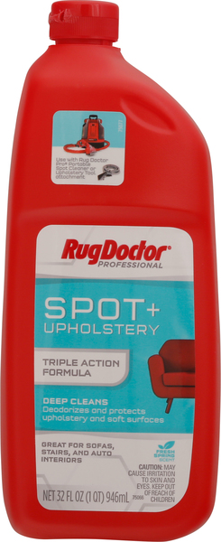 Rug Doctor Spot + Upholstery Cleaner; 3X Action Formula Concentrate, 32 oz.  