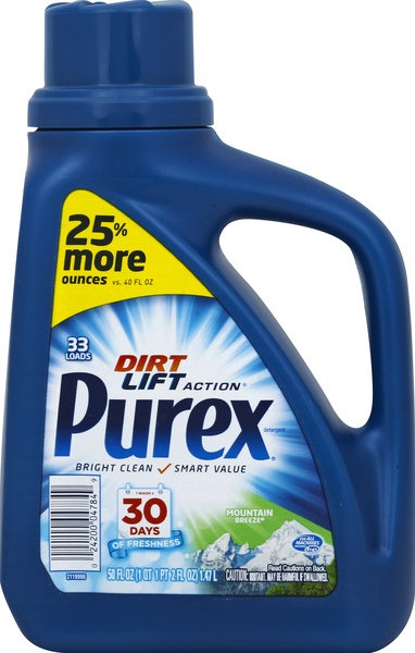 Purex Detergent, Concentrated, Mountain Breeze