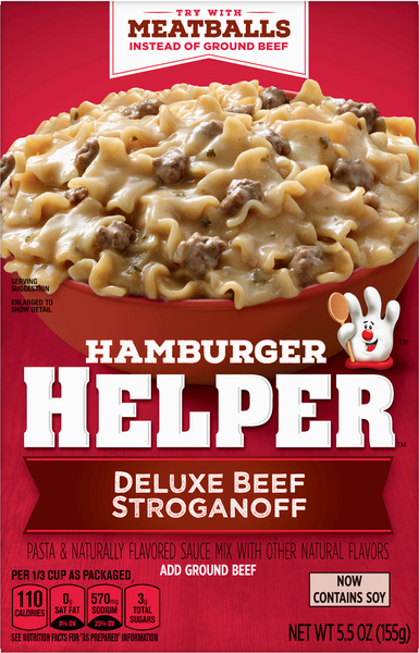 Hamburger Helper Stroganoff, Deluxe Beef