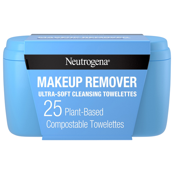 Neutrogena Cleansing Towelettes, Ultra-Soft, Makeup Remover