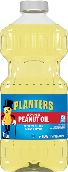 Planters Peanut Oil, 100% Pure