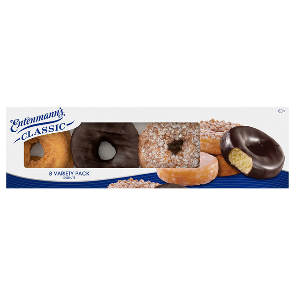 Entenmann's Donuts, Classic, 8 Variety Pack