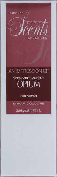 Perfect Scents Spray Cologne, for Women, An Impression of Yves Saint Laurent Opium.