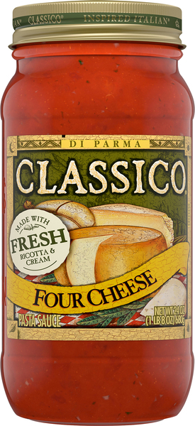 Classico Pasta Sauce, Four Cheese