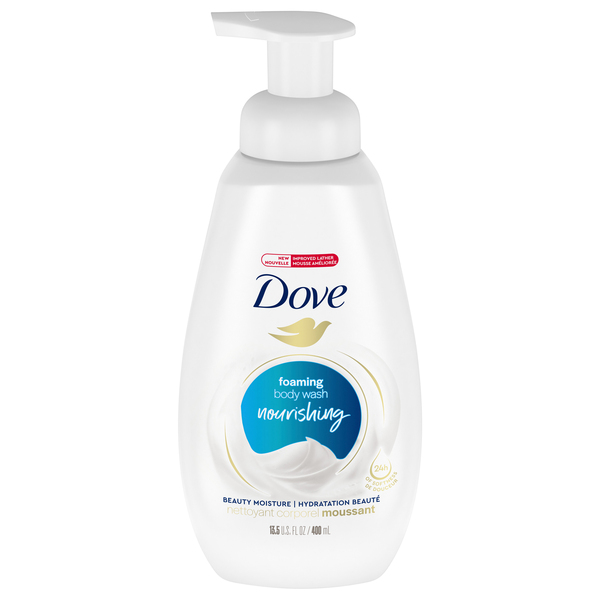 Dove Body Wash, Nourishing, Foaming