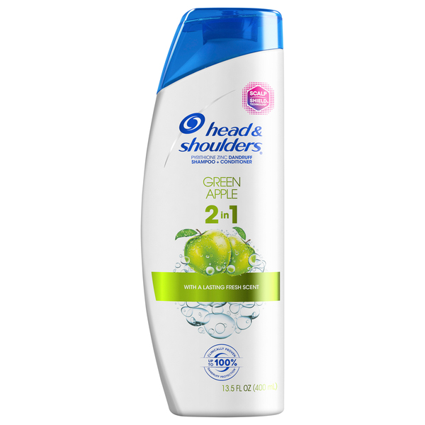 Head & Shoulders Shampoo + Conditioner, Green Apple, 2 in 1