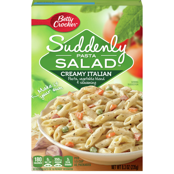 Suddenly Pasta Salad Pasta, Creamy Italian