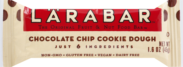 Larabar Bar, Chocolate Chip Cookie Dough