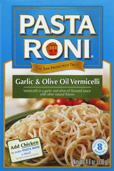 Pasta Roni Vermicelli, Garlic & Olive Oil