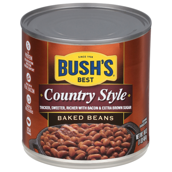 BUSH'S BEST Baked Beans, Country Style