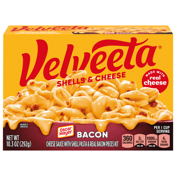 Velveeta Shells & Cheese, Bacon