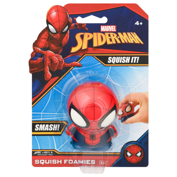 Marvel Spider Man, Squish Foamies