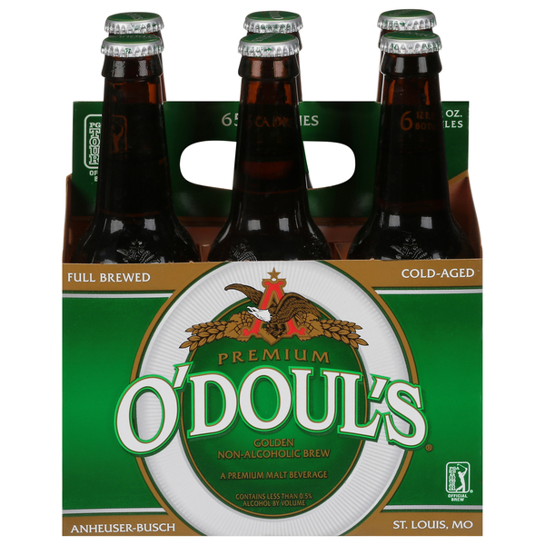 O'Doul's Beer, Non-Alcoholic Brew, Golden, Premium