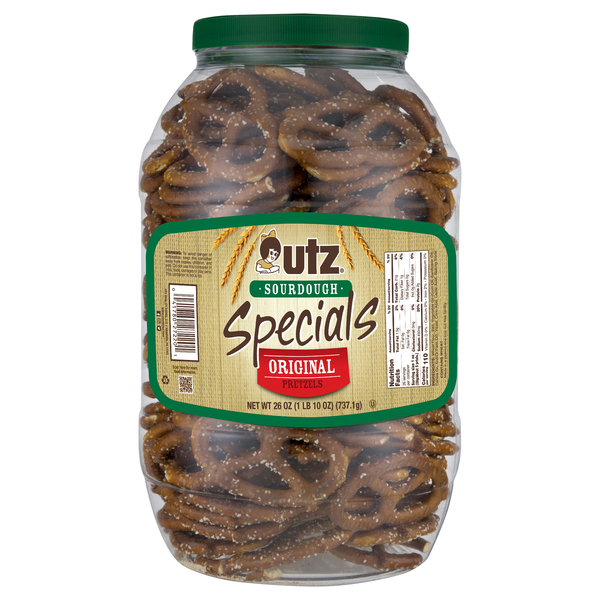 Utz Pretzels, Original, Specials, Sour Dough