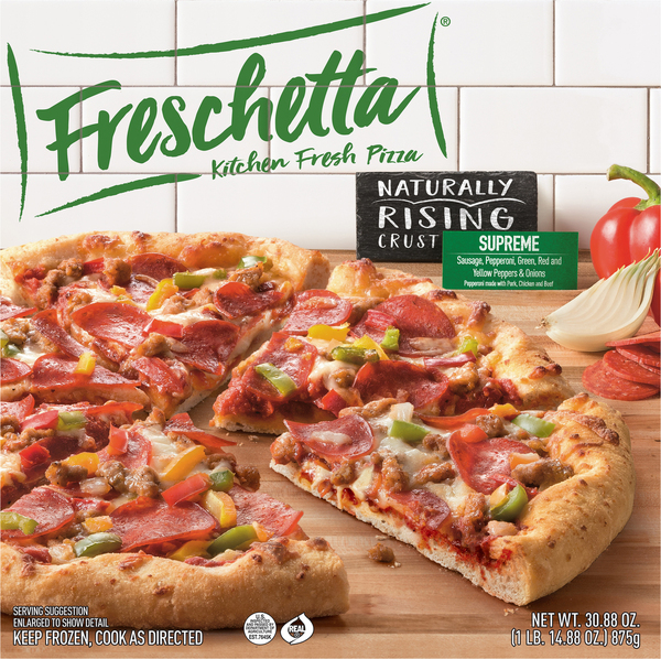Freschetta Pizza, Supreme, Naturally Rising Crust
