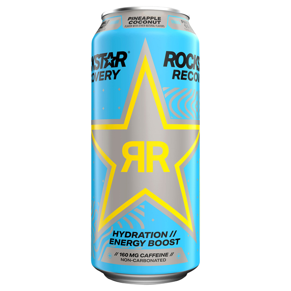 Rockstar Energy Drink, Pineapple Coconut