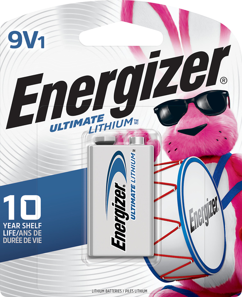 Energizer Lithium Batteries, 9V