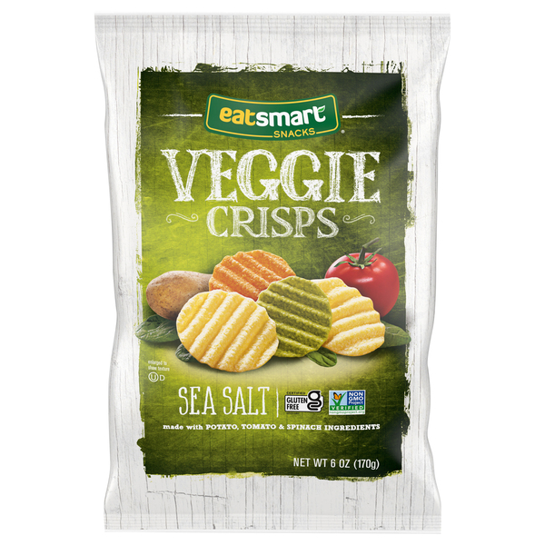 Eat Smart Veggie Crisps, Sea Salt