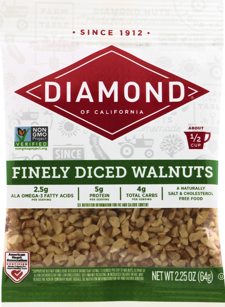 Diamond Walnuts, Finely Chopped