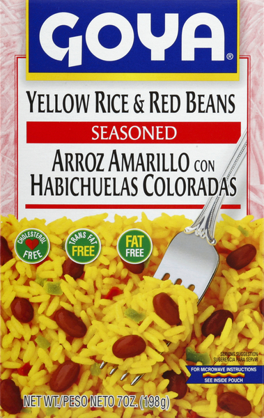 Goya Yellow Rice & Red Beans, Seasoned