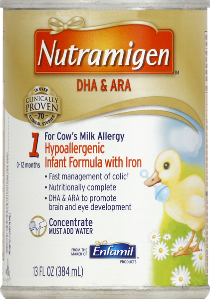 Nutramigen Infant Formula, with Iron, Hypoallergenic, Concentrate, 1 (0-12 Months)