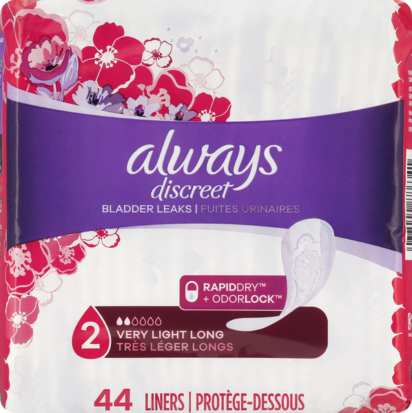Always Liners, Very Light Long, 2